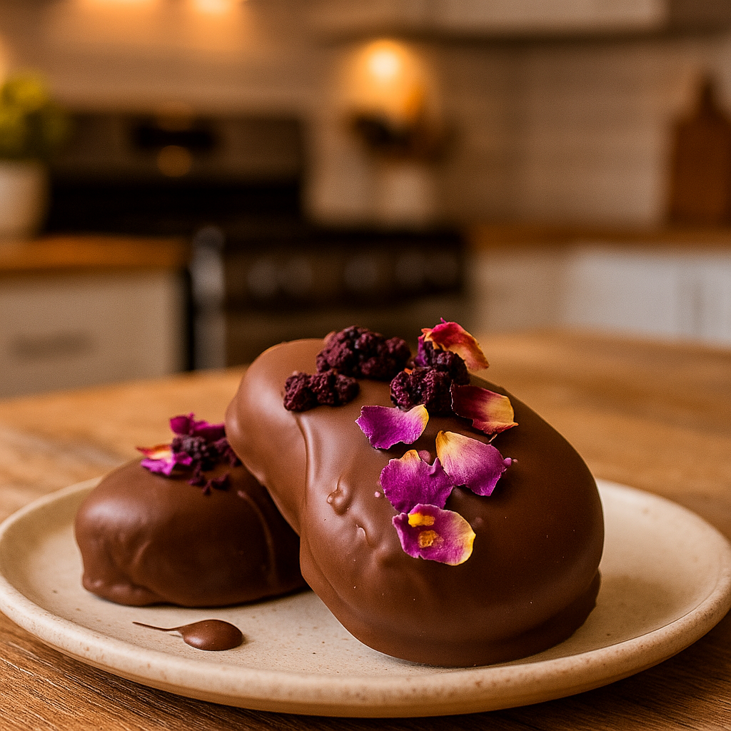 RECETA BOMBONES DE CHOCOLATE Y COCO