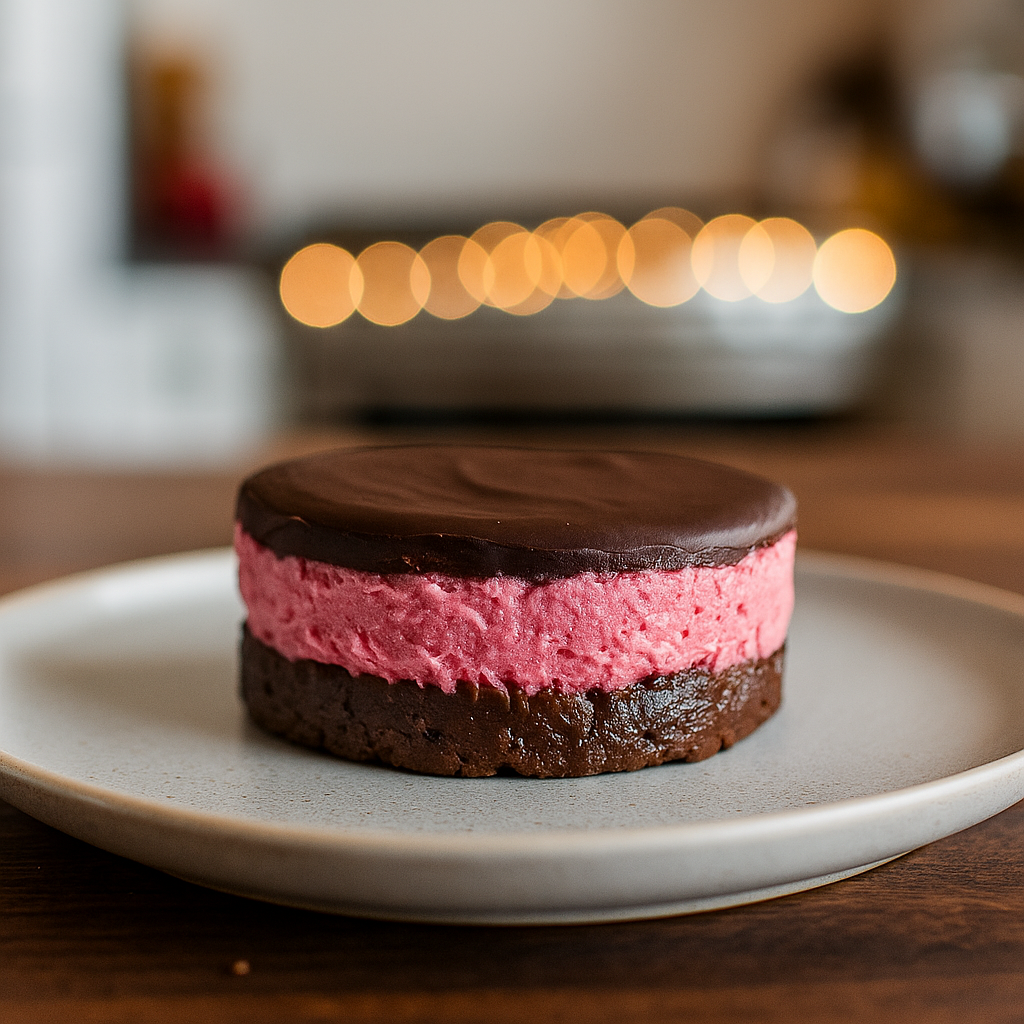RECETA CAPRICHOS DE FRAMBUESA Y CHOCOLATE