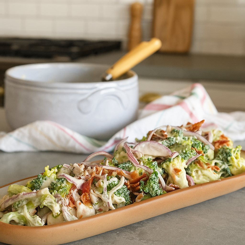 RECETA ENSALADA DE BRÓCOLI