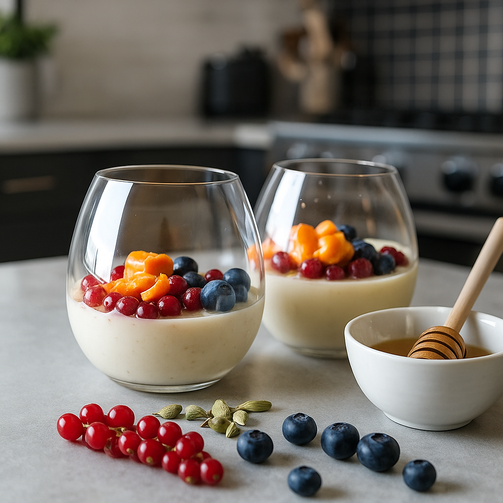 RECETA PANACOTTA SALUDABLE
