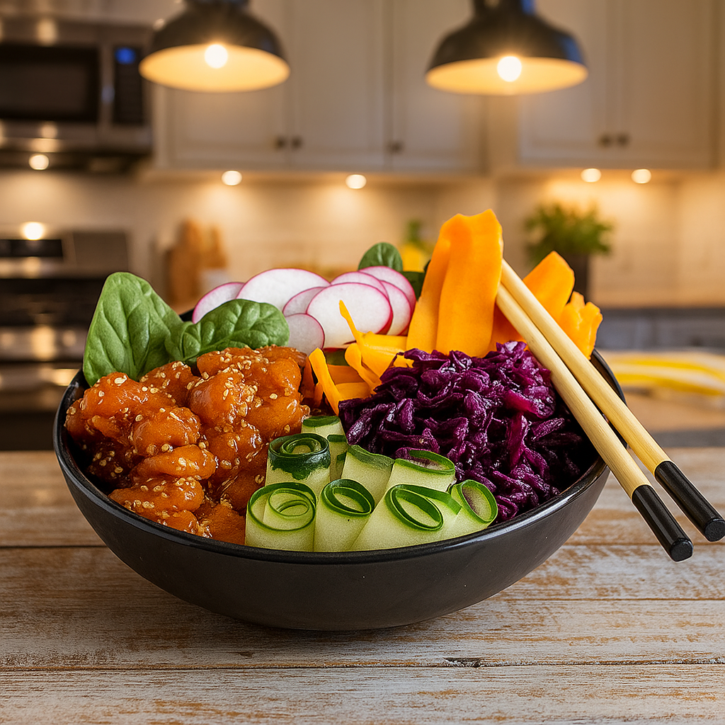 RECETA POKE BOWL DE SALMÓN