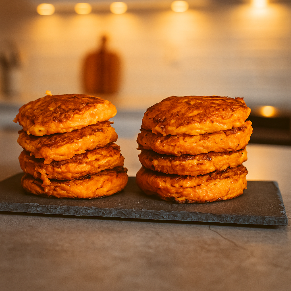 RECETA TORTITAS DE BONIATO