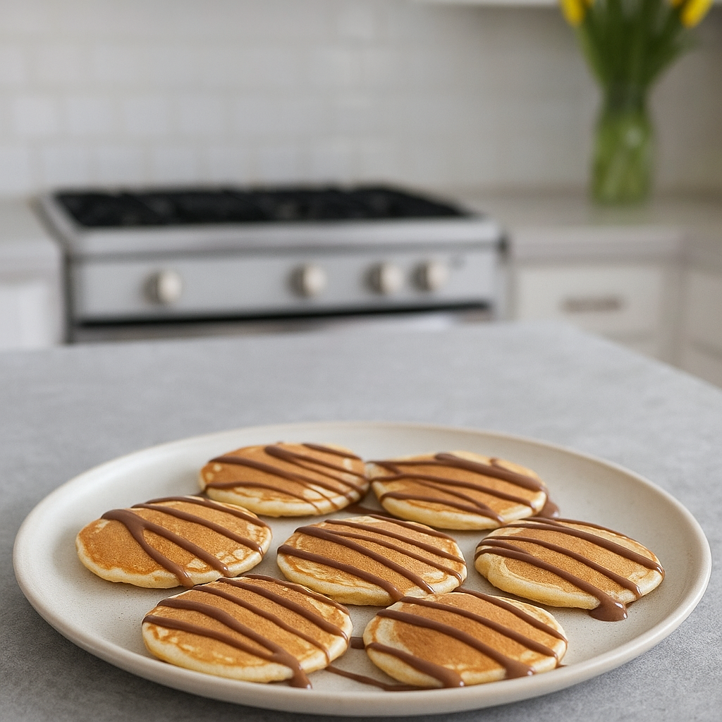 RECETA TORTITAS RELLENAS CON FRUTA